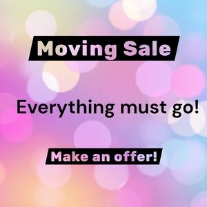 MOVING SALE